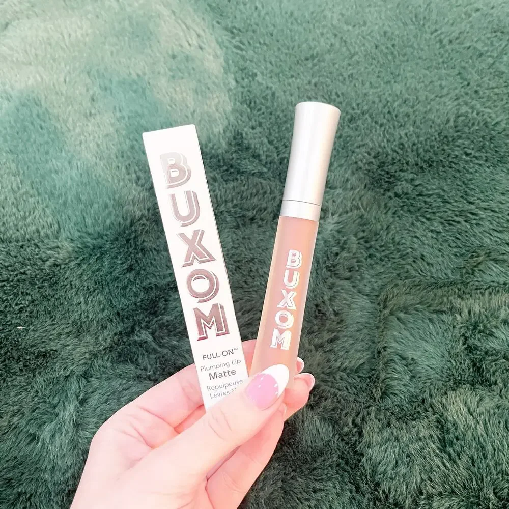 NEW Buxom Full On Plumping Matte Lip Creme in Chill Night Brown